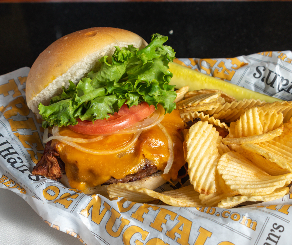 PJ Whelihan's burger